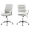 Monarch Specialties Office Chair, Adjustable Height, Swivel, Ergonomic, Armrests, Computer Desk, Work, Metal, White I 7225 - alternate 1